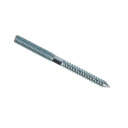 Combined stainless steel screw AISI 316, M8x60